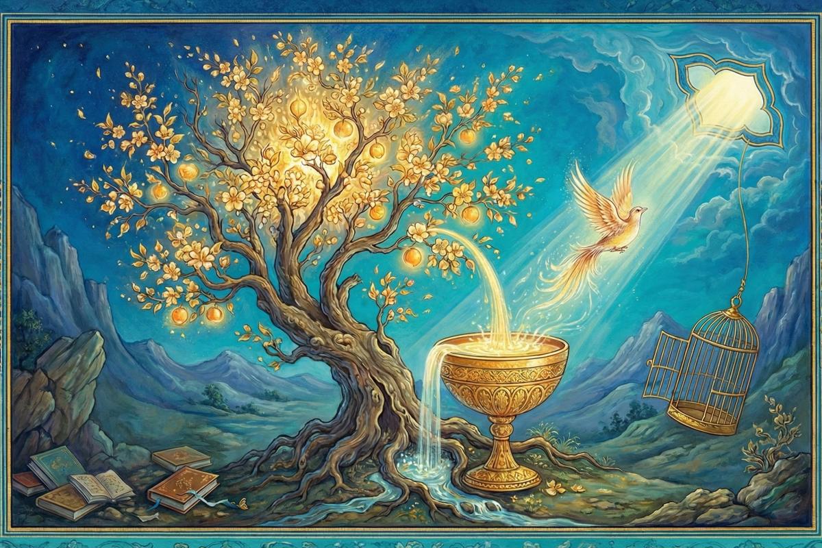 غزل ۱ - اِی رَستخیزِ ناگهان وی رحمتِ بی‌مُنتها