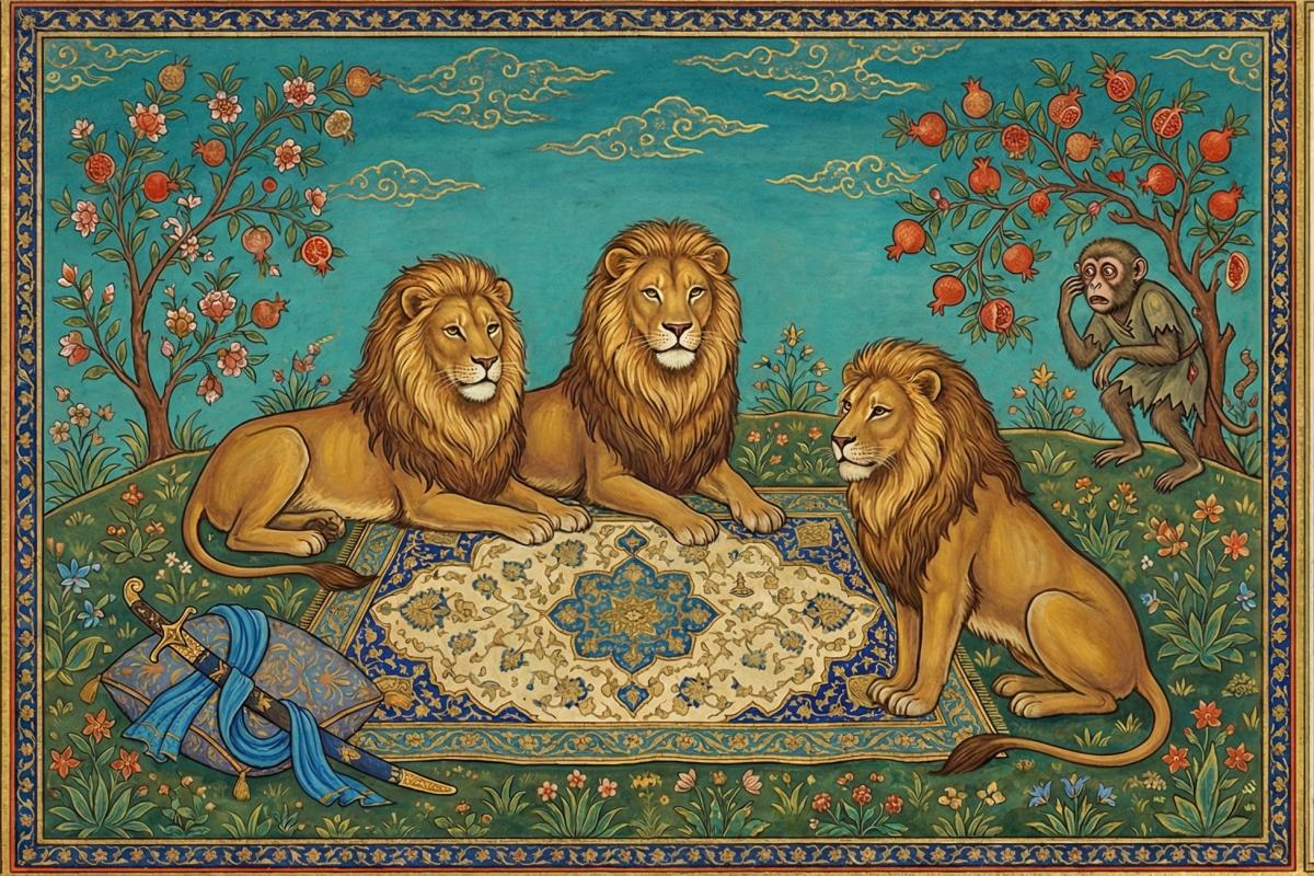 غزل ۱۰ - مهمان شاهم هر شبی بر خوان احسان و وفا