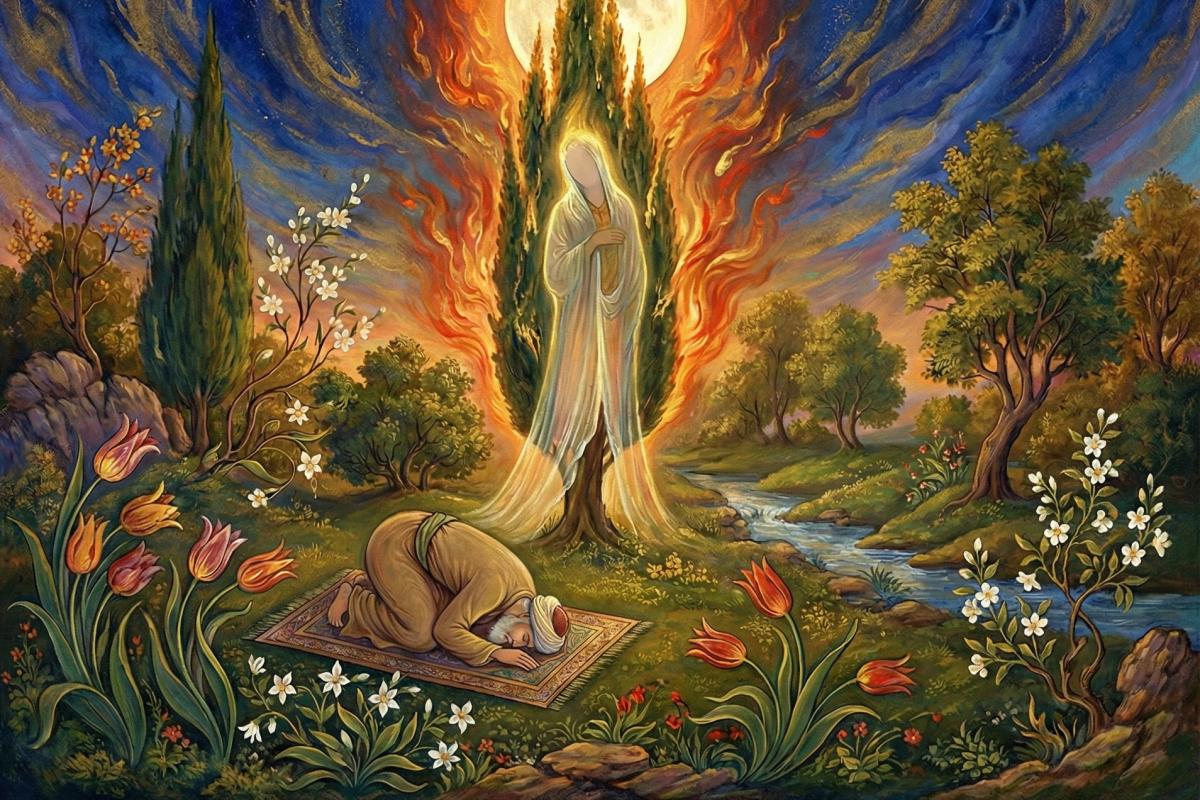 غزل ۵ - آن شکل بین وان شیوه بین وان قد و خد و دست و پا