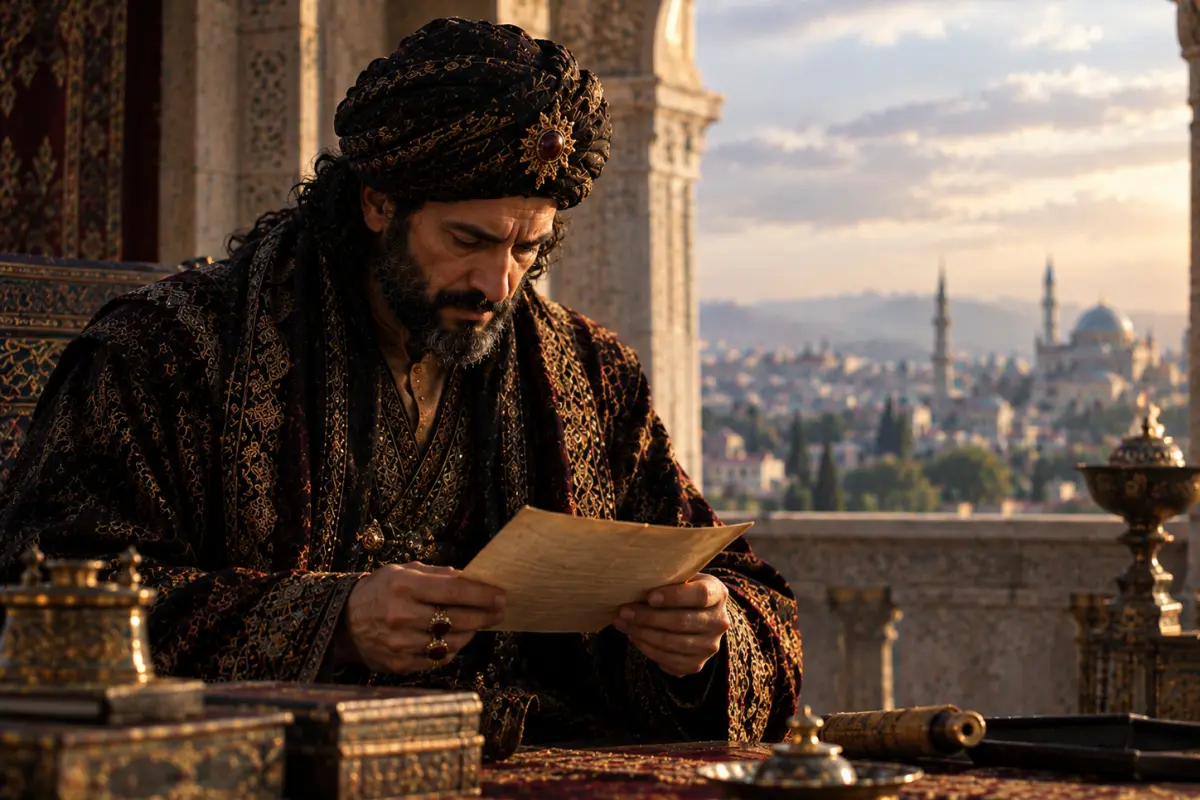 پیغام شاه، پنهان مر وزیر را