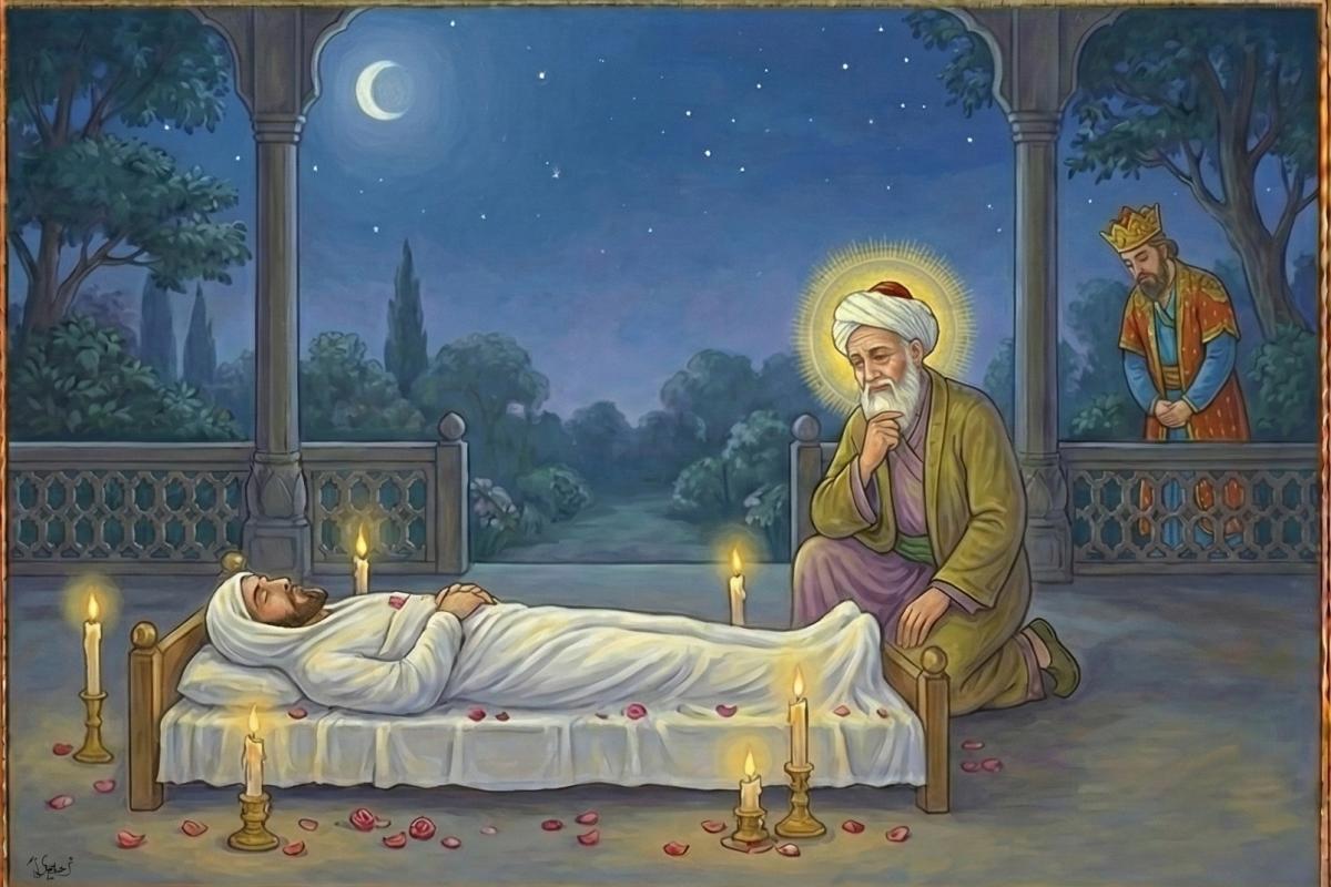 بیان آنکه کشتن و زهر دادن مرد زرگر به اشارت الهی بود نه به هوای نفس و تأمّل فاسد