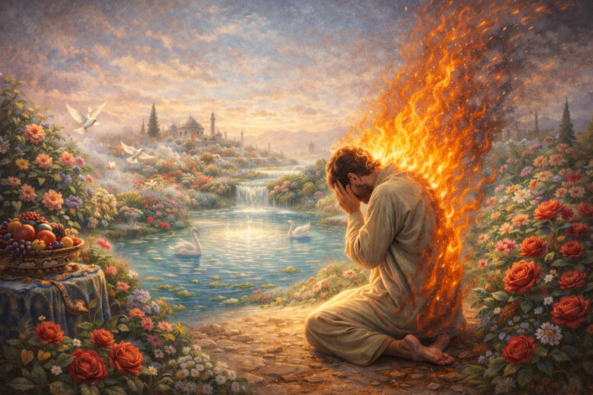 گر مرا بی‌تو در بهشت برند